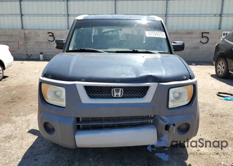 2003 Honda Element Ex from USA, damaged, VIN 5J6YH28593L005038